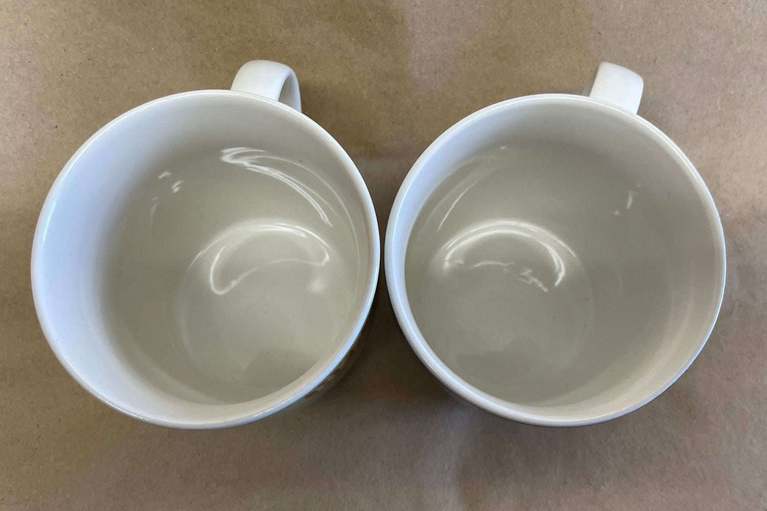 Hershey's Baking Chocolate Cocoa and A Kiss for You Mugs-Pair