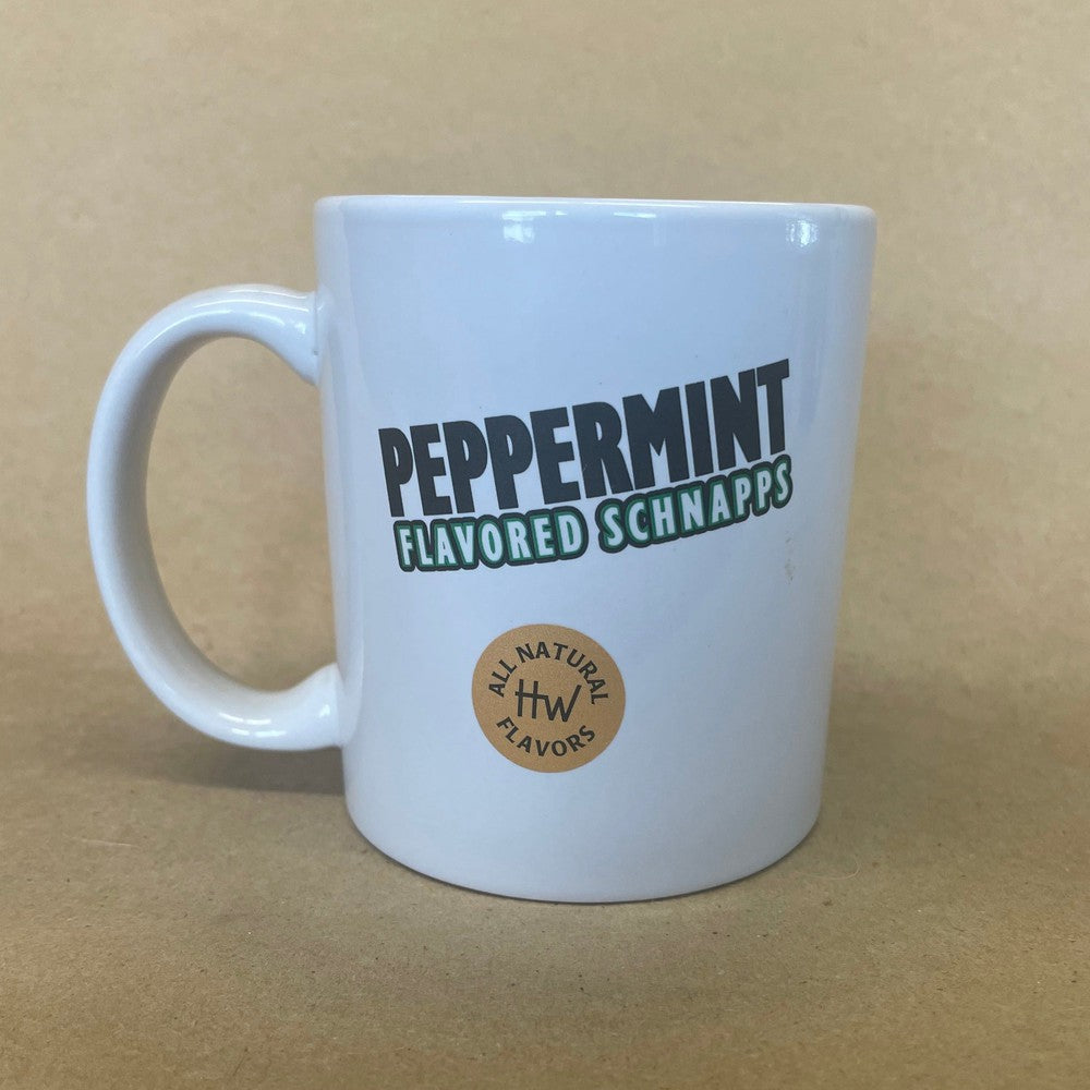 Hiram Walker Peppermint Flavored Snapps Mug