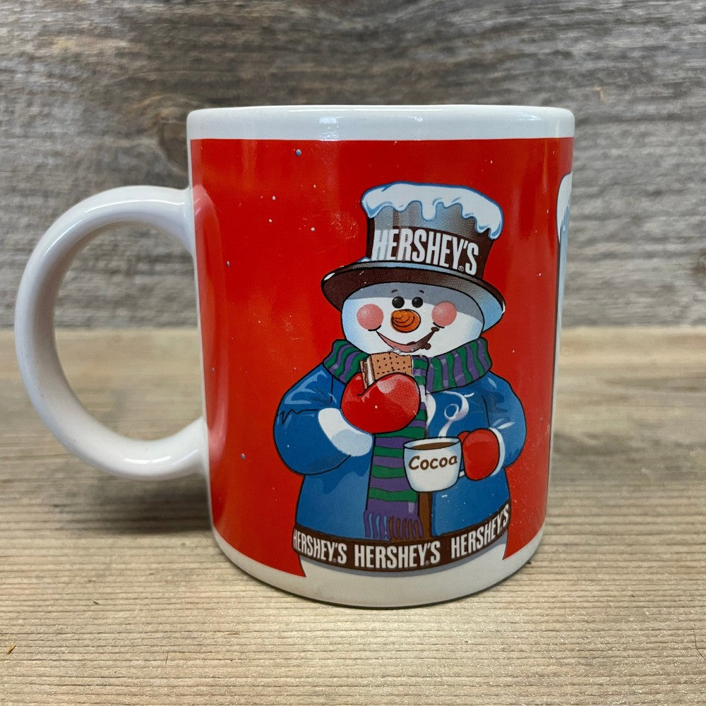 Houston Harvest Hershey's Snowman Smores Recipe Ceramic Mug