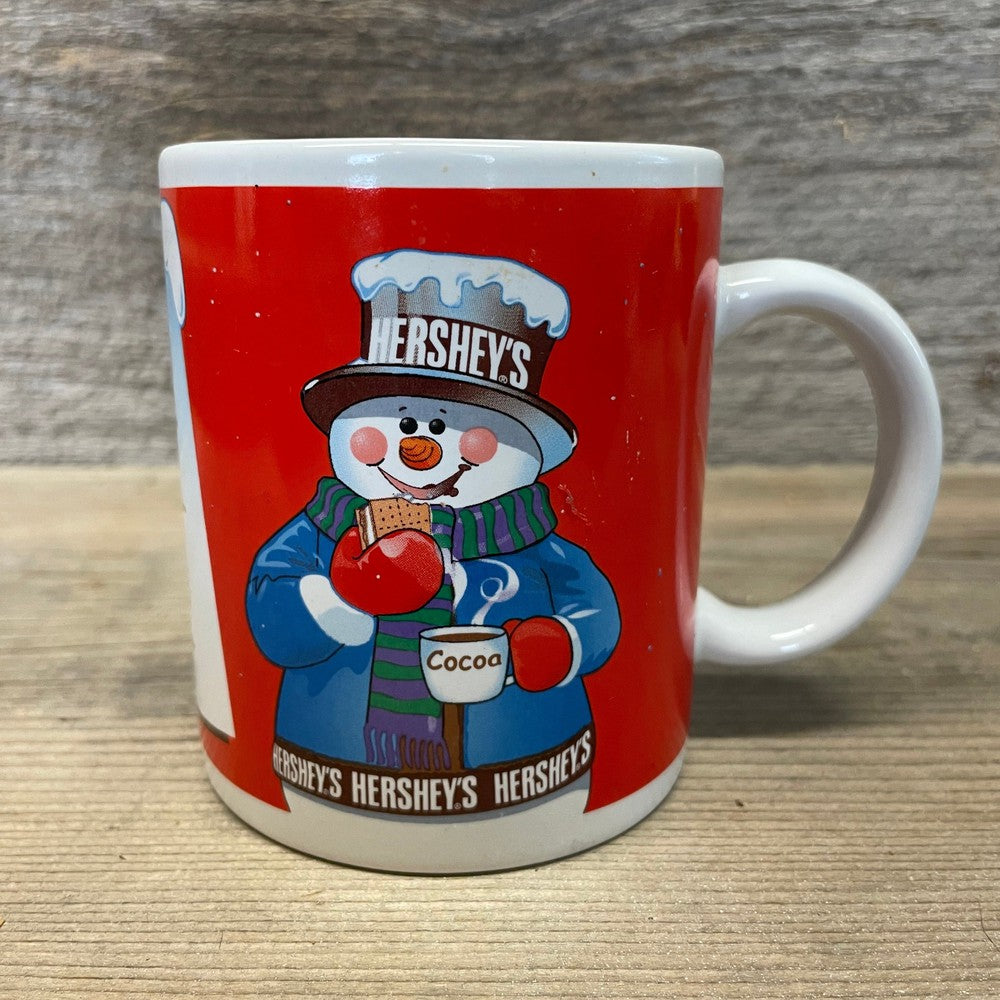 Houston Harvest Hershey's Snowman Smores Recipe Ceramic Mug