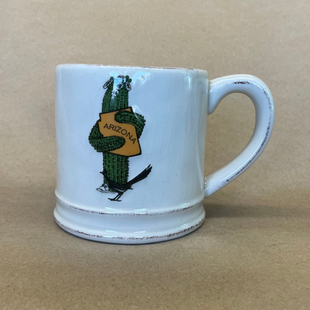 I Love You Arizona Catus Hugging State Mug