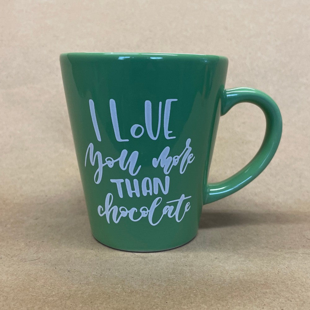 I Love You More Than Chocolate Mug