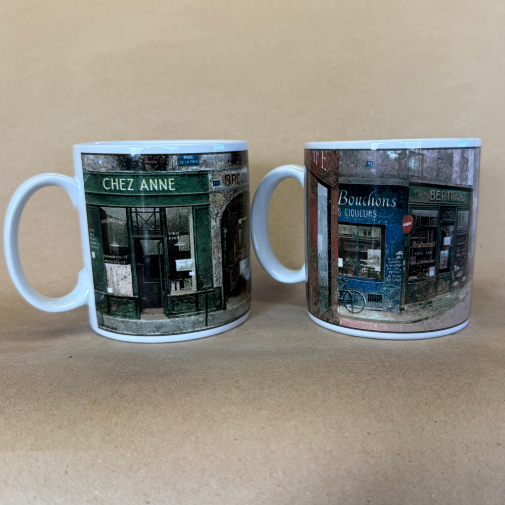 Oneida The Art of Dining Restaurant Row Mugs-Pair