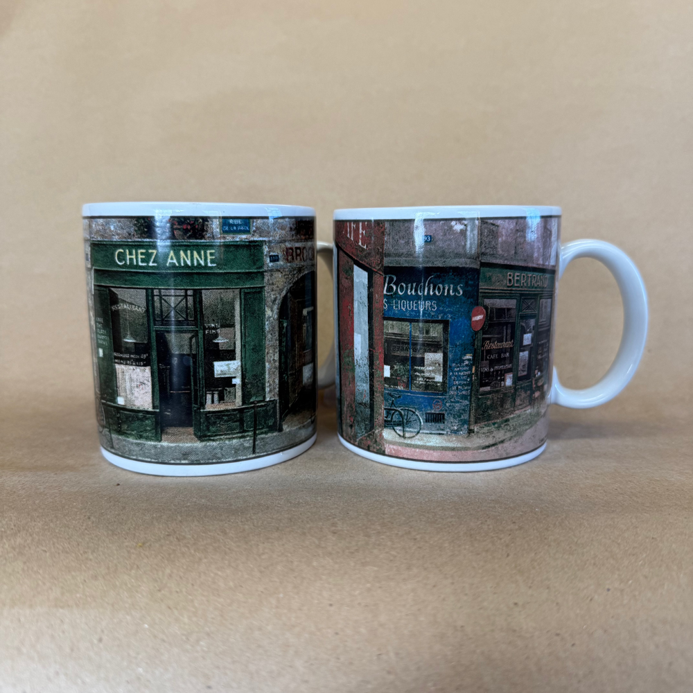 Oneida The Art of Dining Restaurant Row Mugs-Pair