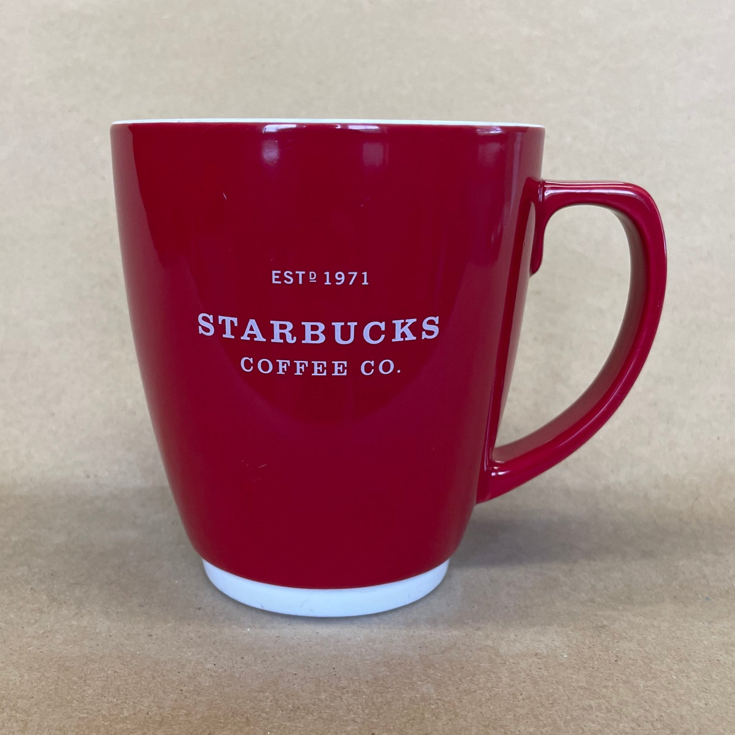 Starbucks Coffee Company Est. 1971 Red Mug-2007