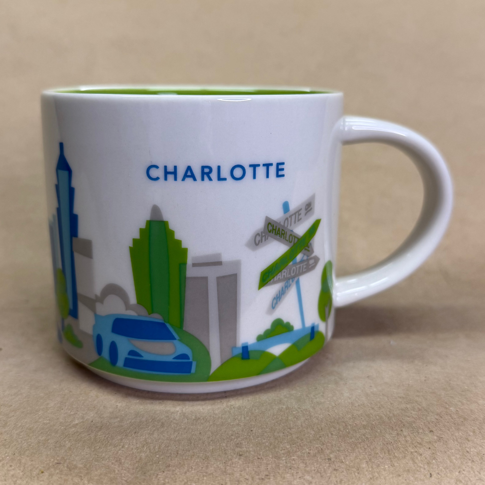 Starbucks You Are Here Series Charlotte Mug-2014
