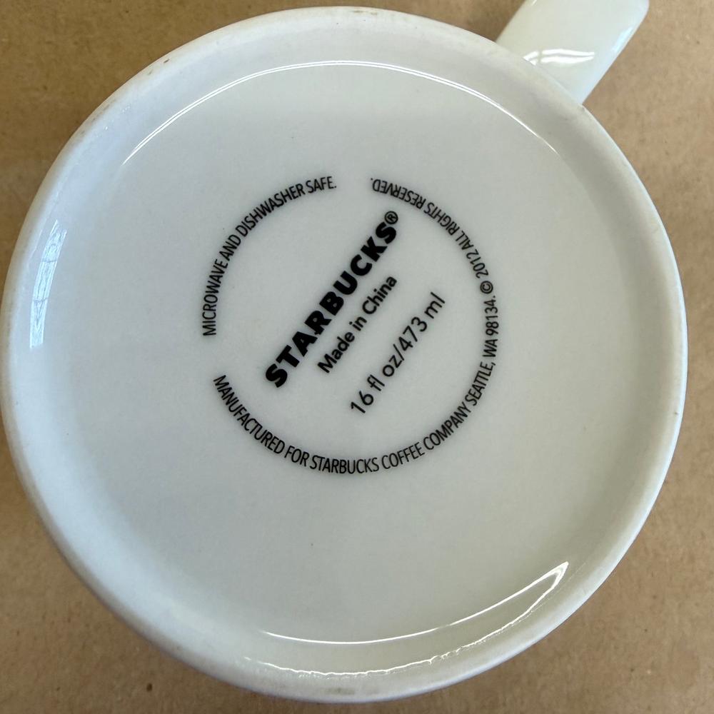Starbucks Global Icon Marseille Mug-2012