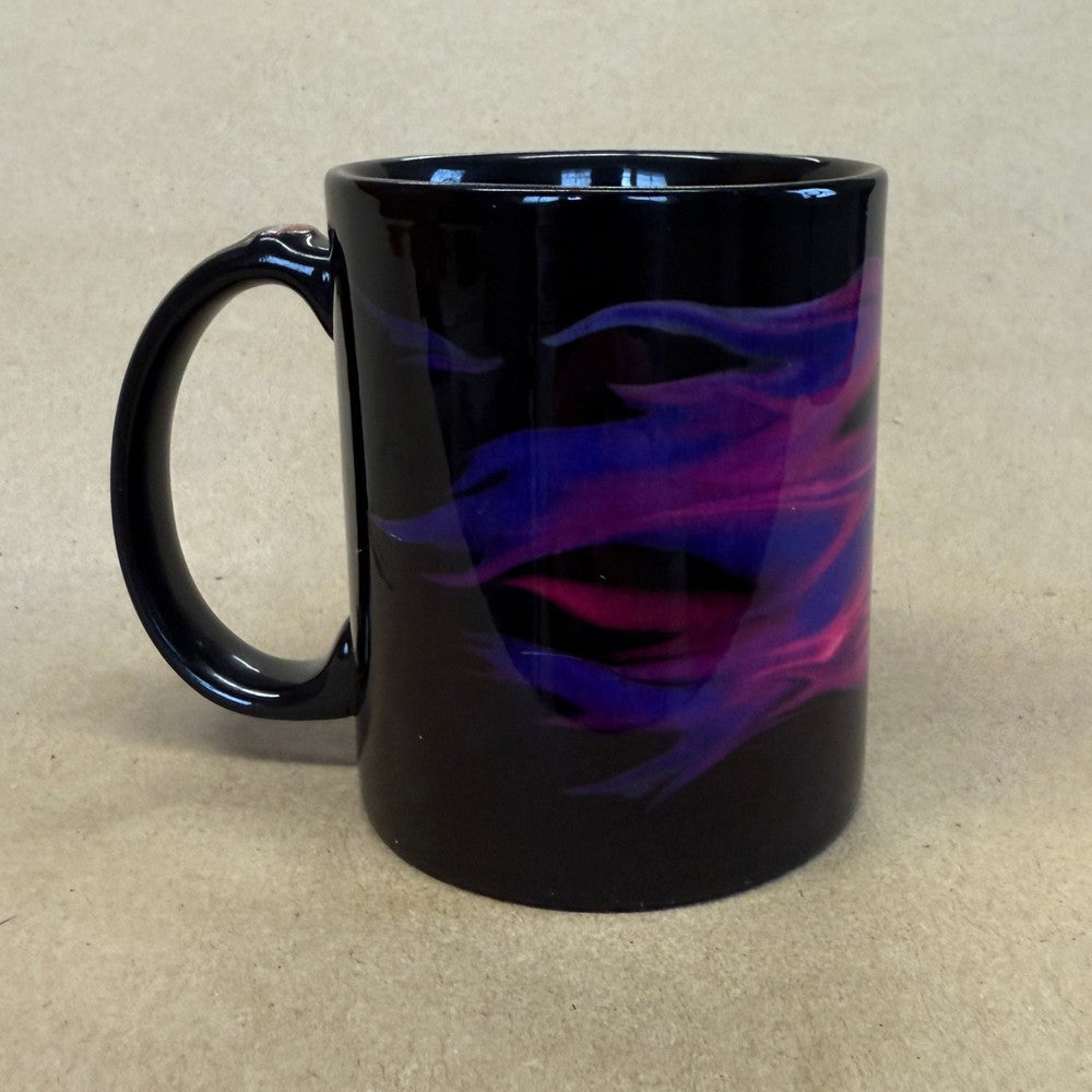 Harley Davidson with Flames Mug