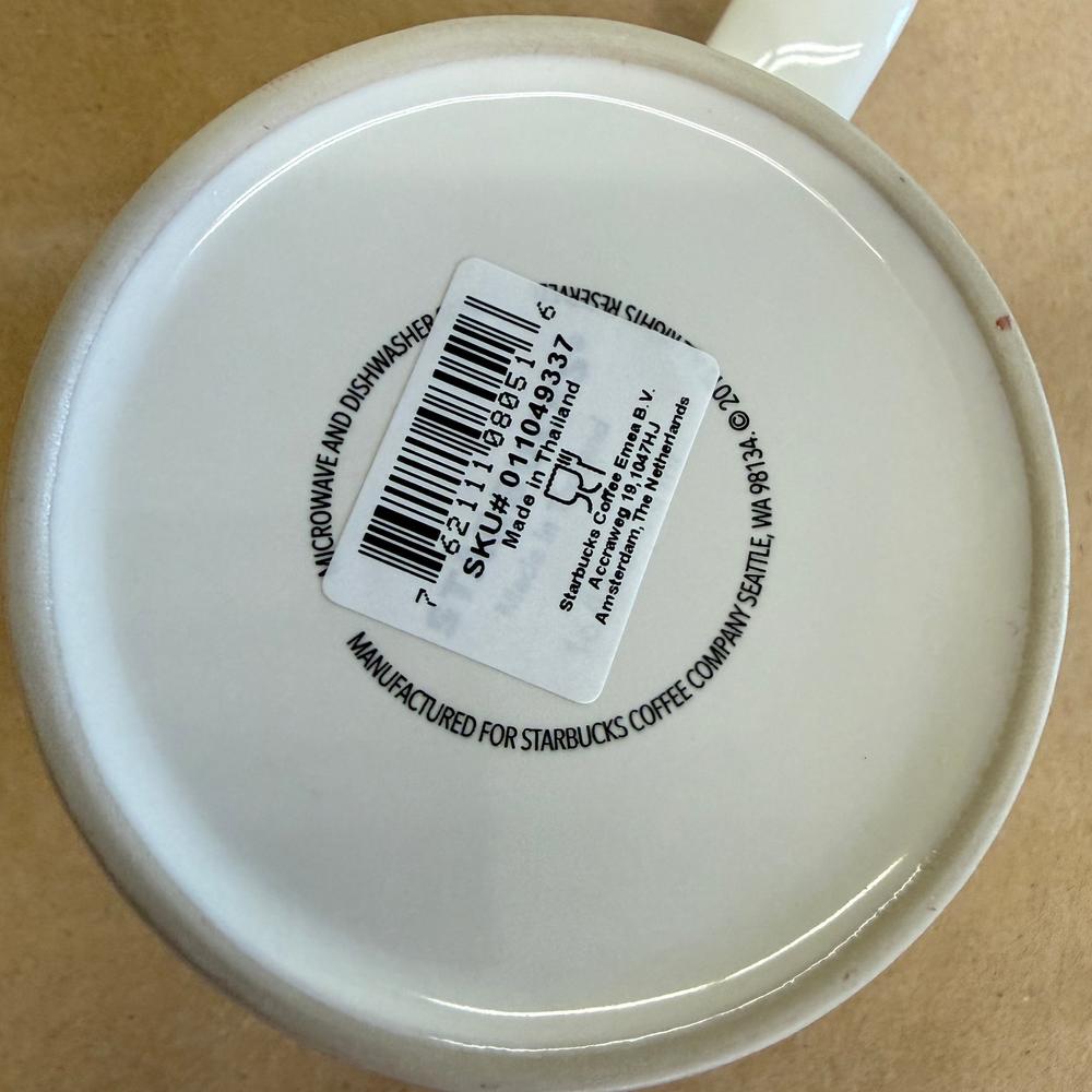 Starbucks Global Icon Brodeaux Mug-2010