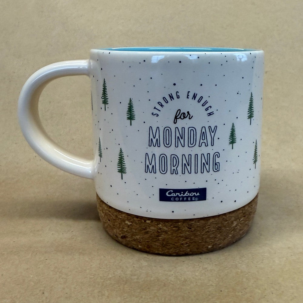 Caribou Coffee Easy Like Sunday Morning Cork Bottom Mug-2021