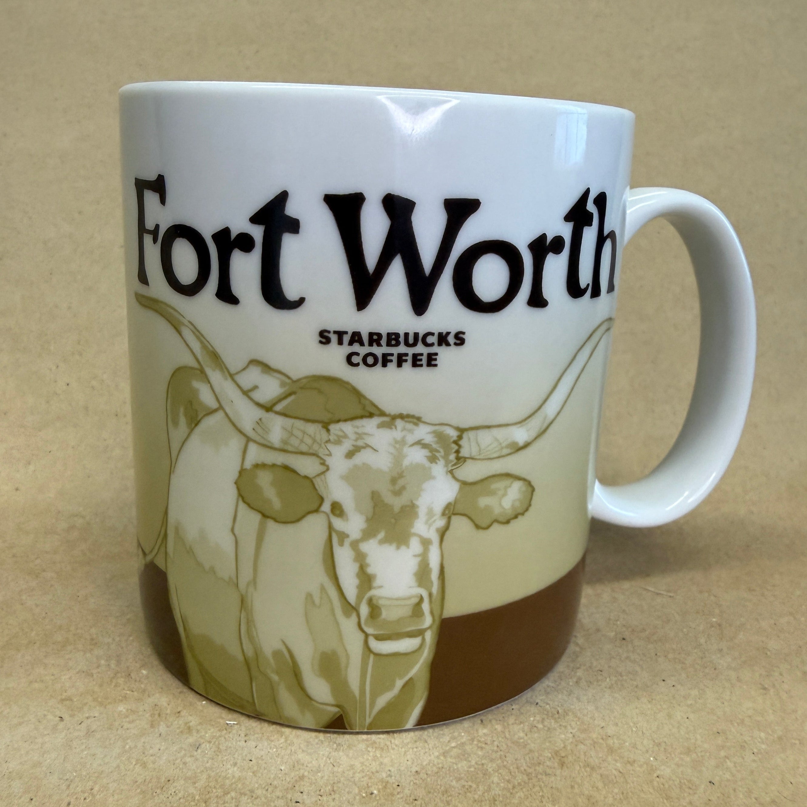 Starbucks Global Icon Collector Series Fort Worth Mug-2009