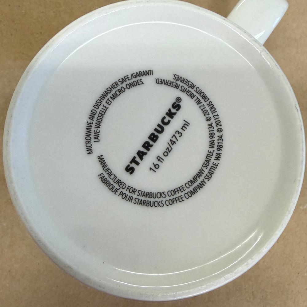 Starbucks Global Icon Lake Tahoe Mug-2012