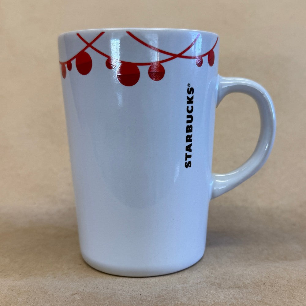 Starbucks Holiday Red Ornaments Mug-2012