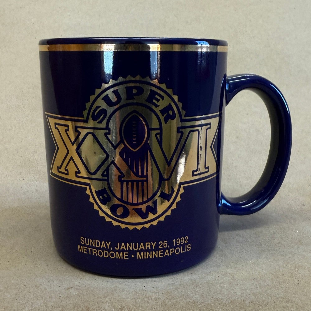 Super Bowl XXVI Minneapolis Mug-1992