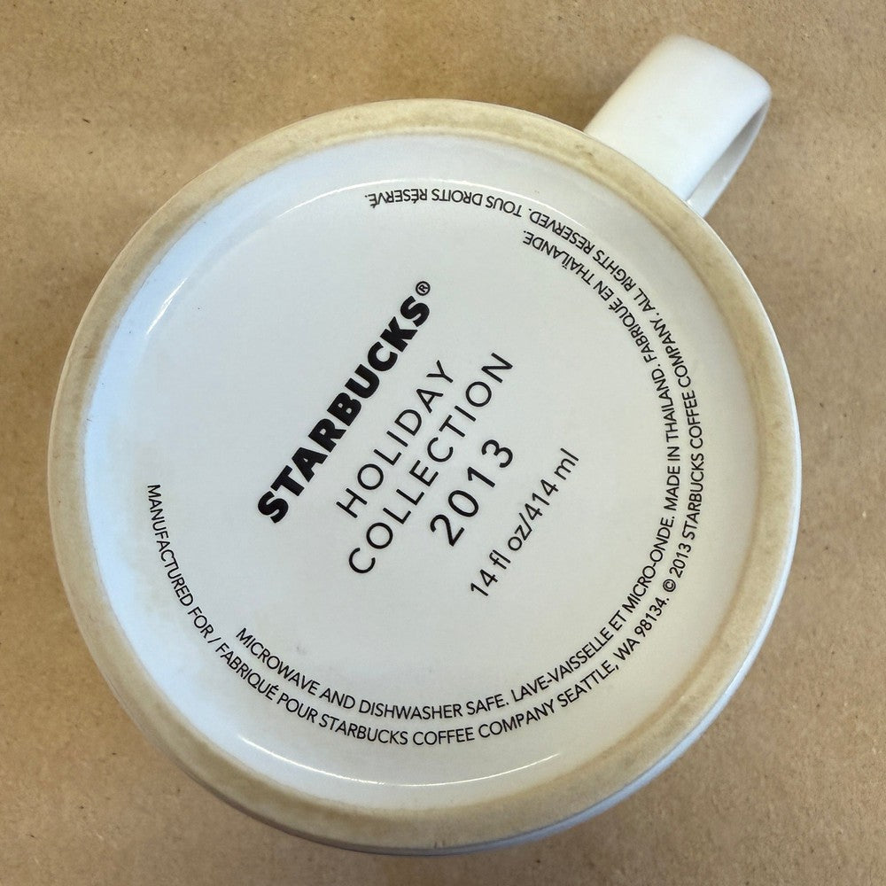 Starbucks Siren Holiday Collection Mug-2013