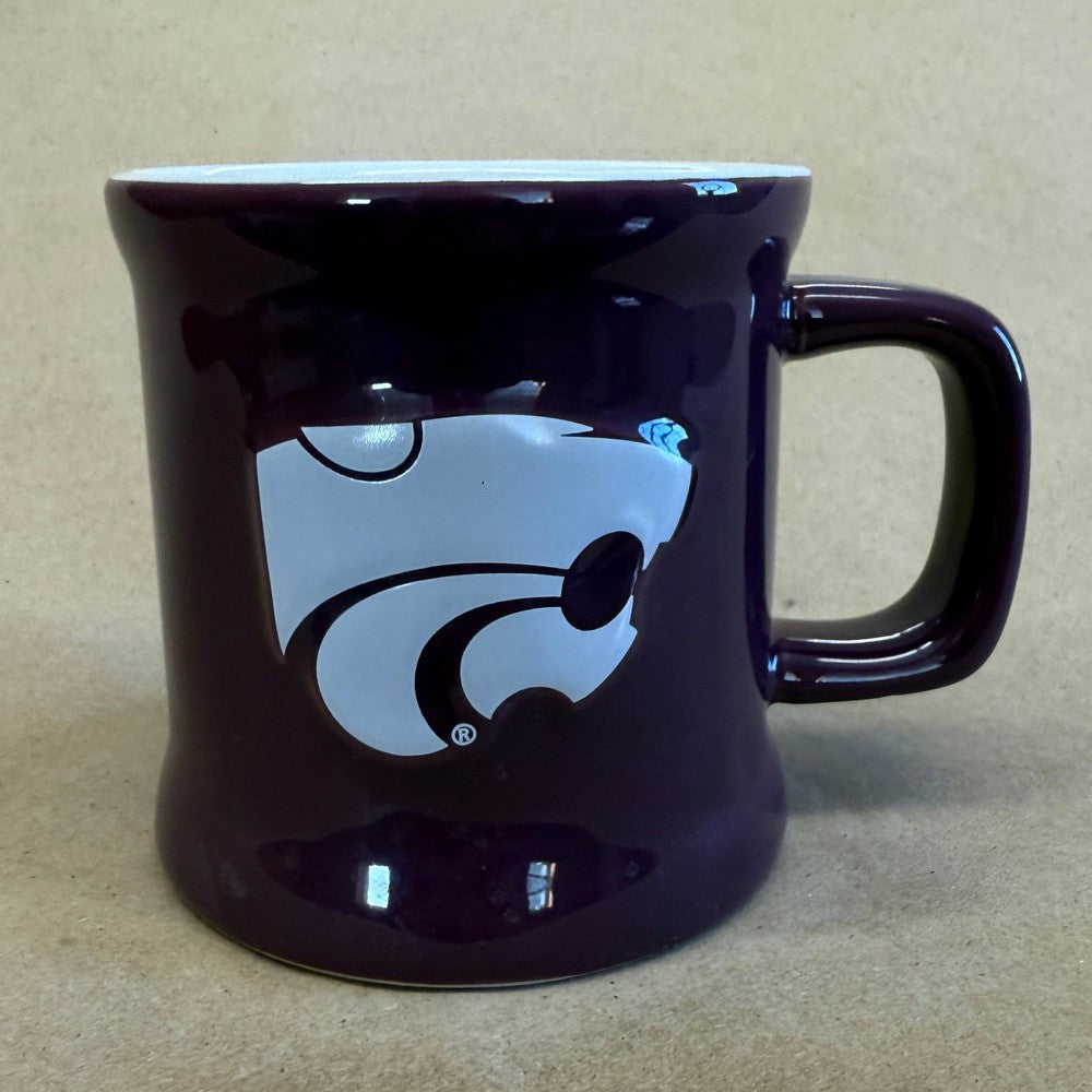 Kansas State Wildcats Relief Logo Mug