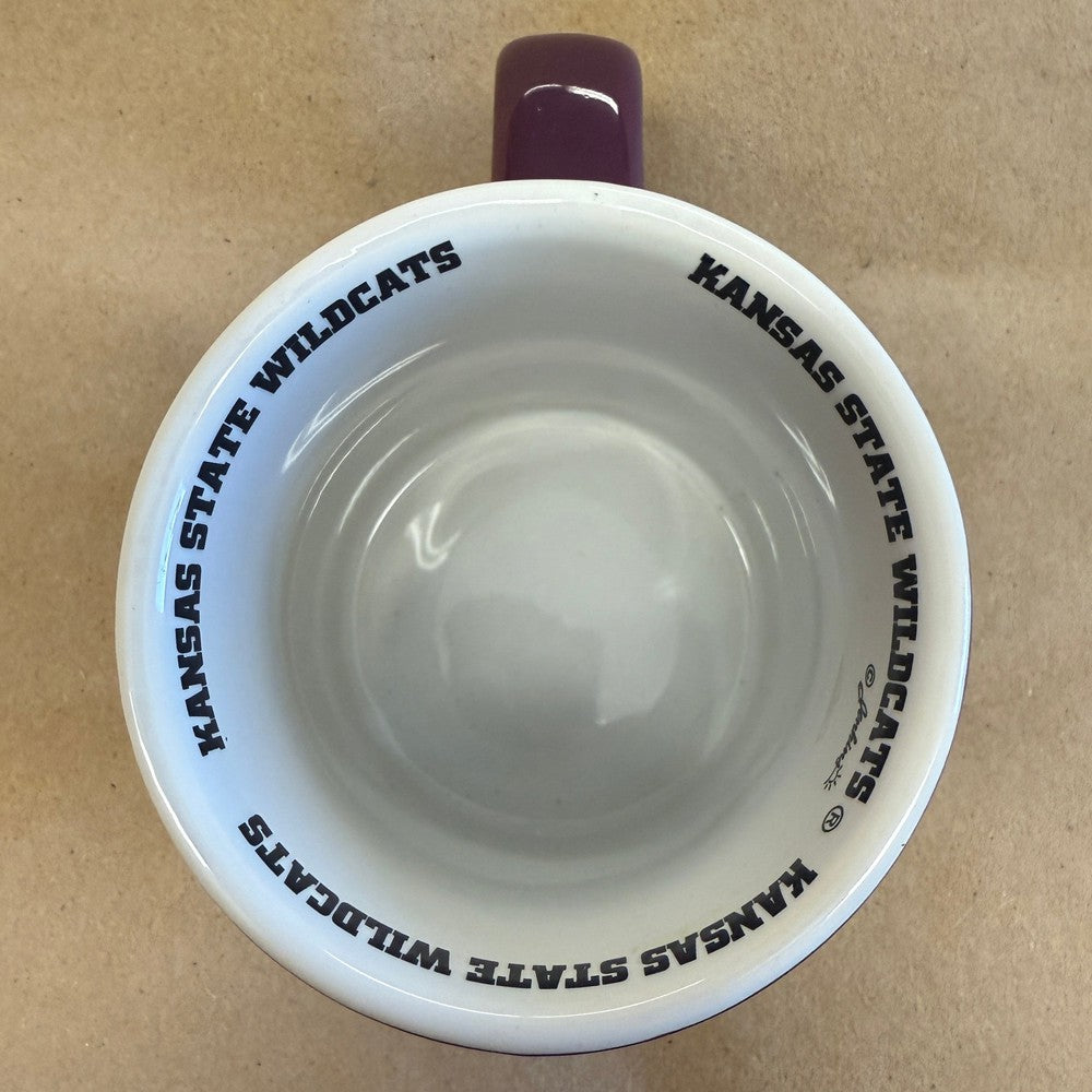 Kansas State Wildcats Relief Logo Mug