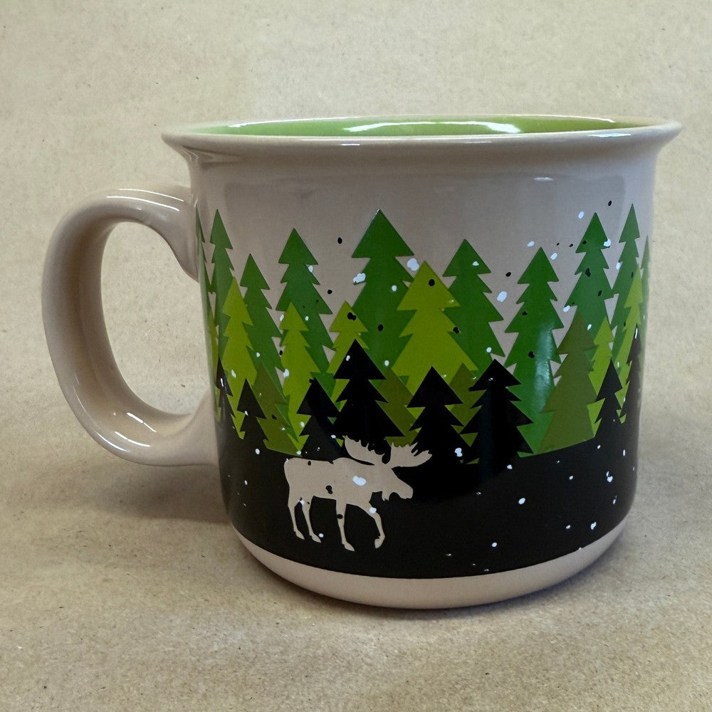 Lazy One Moose in the Woods Mug