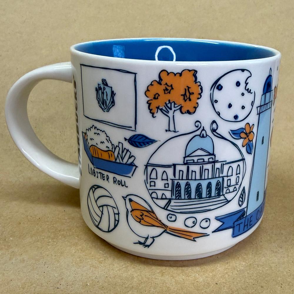 Starbucks Been There Series Massachusetts Mug NIB-2018