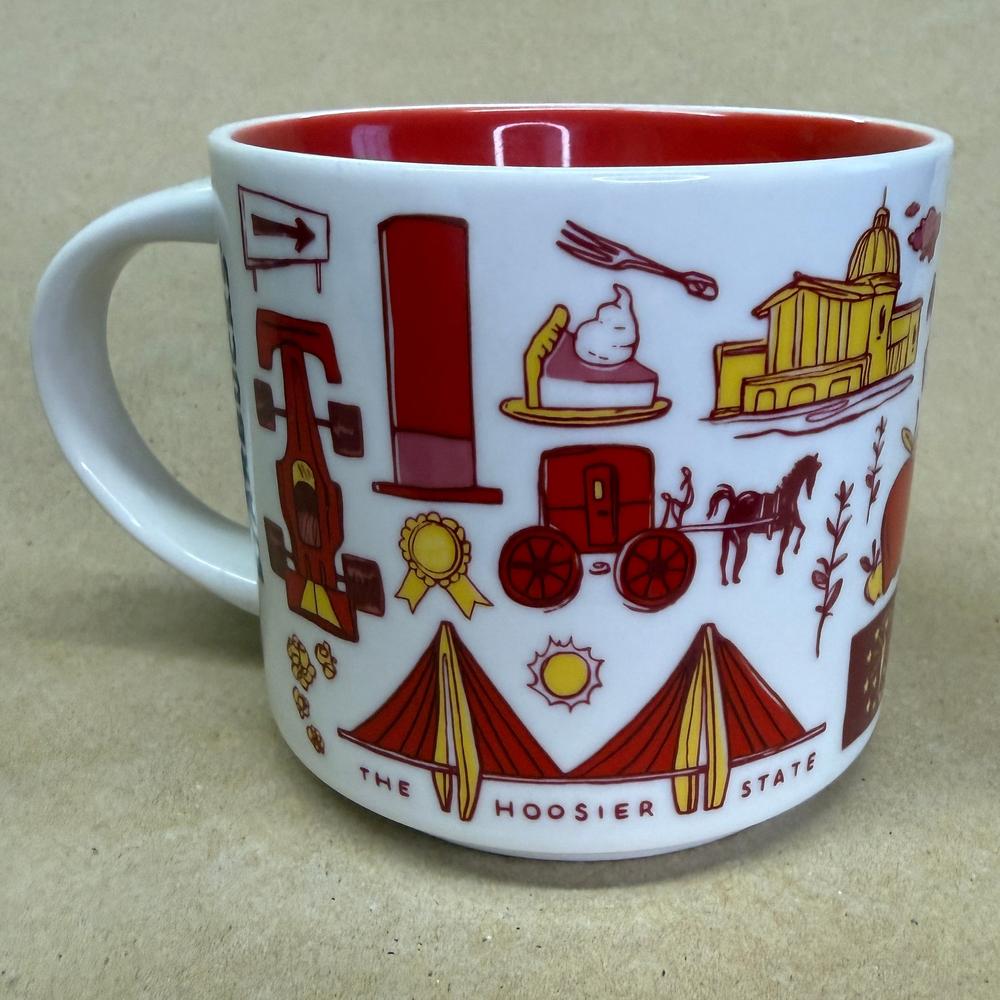 Starbucks Been There Series Indiana Mug NIB-2018