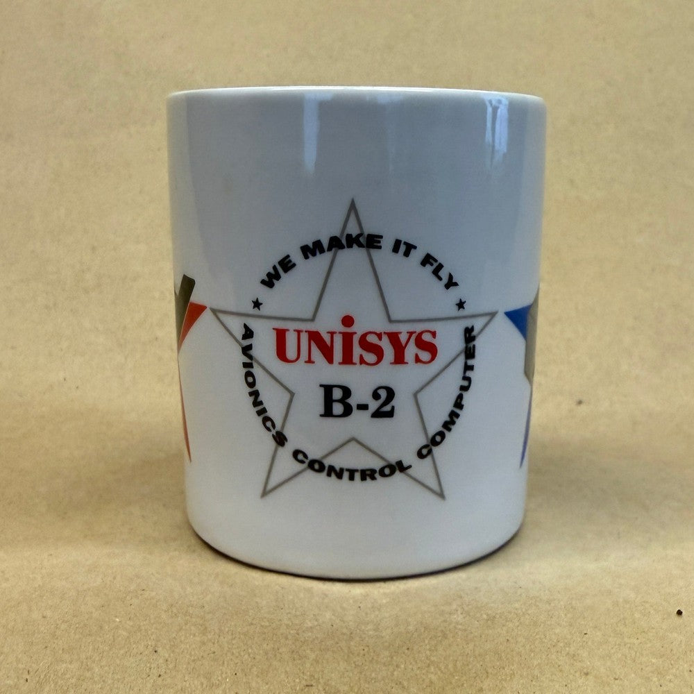 Unisys B-2 Bomber We Make It Fly Mug