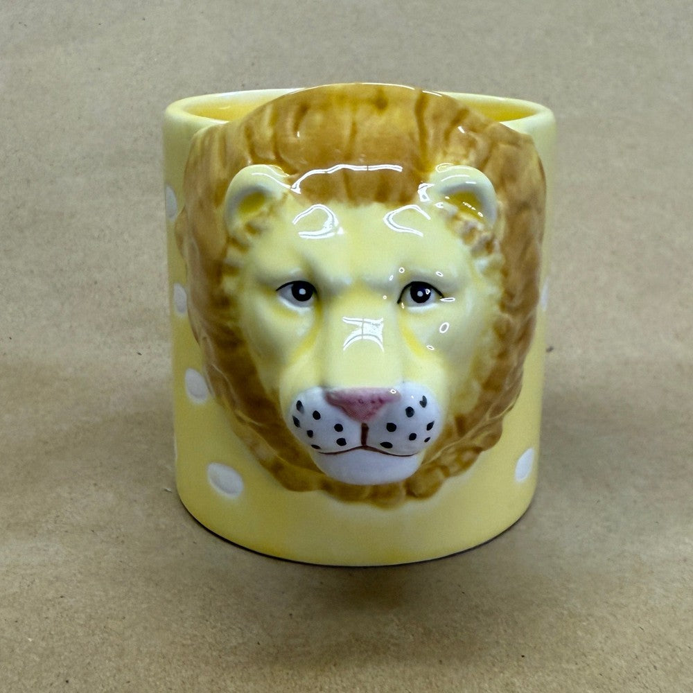 Papel Lion Head Figual Mug