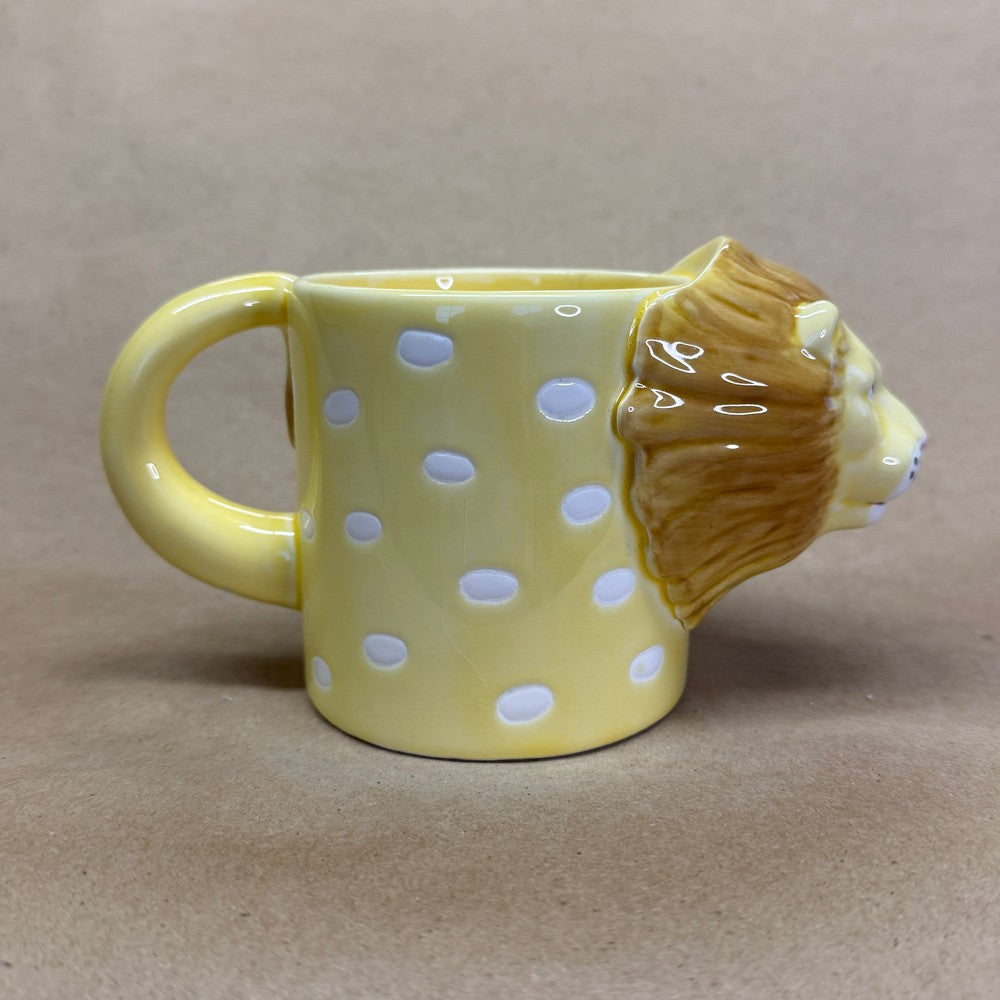 Papel Lion Head Figual Mug