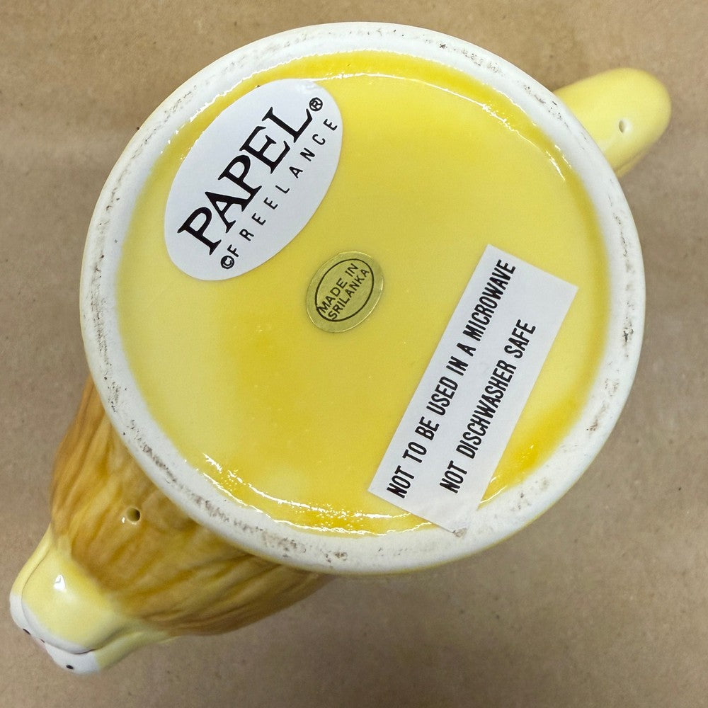 Papel Lion Head Figual Mug
