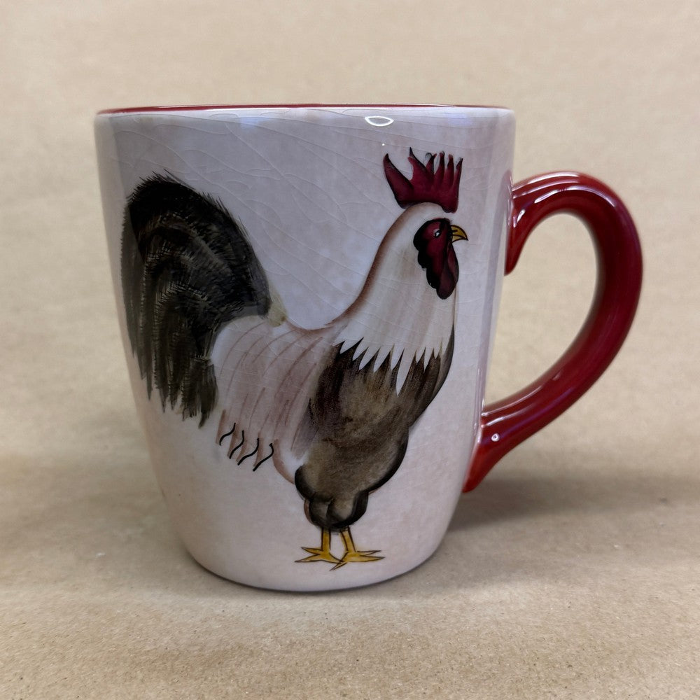 Sakura Holiday Rooster Mug