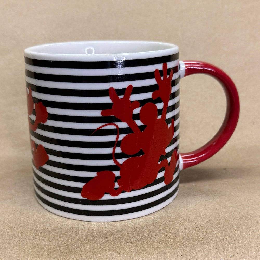 Disney Mickey Mouse Silhouette Stripe Oversized Mug