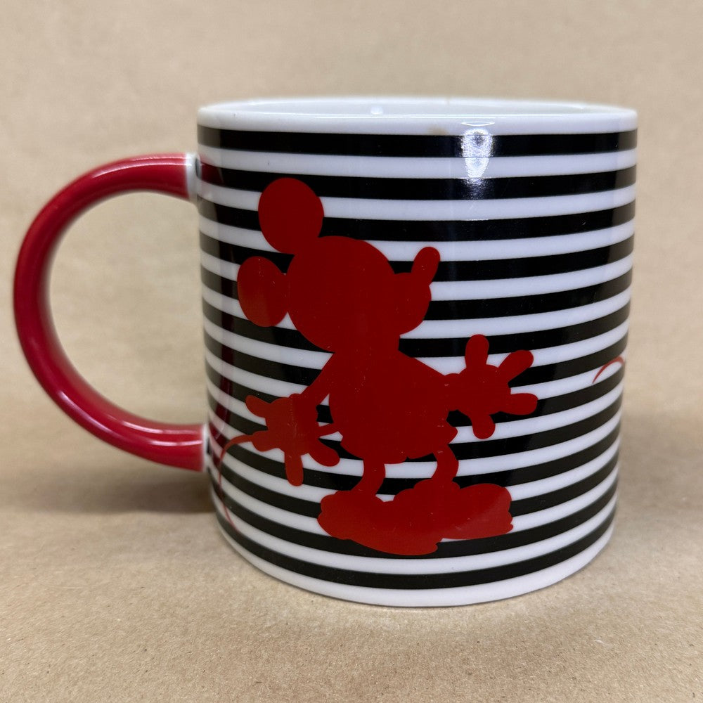 Disney Mickey Mouse Silhouette Stripe Oversized Mug