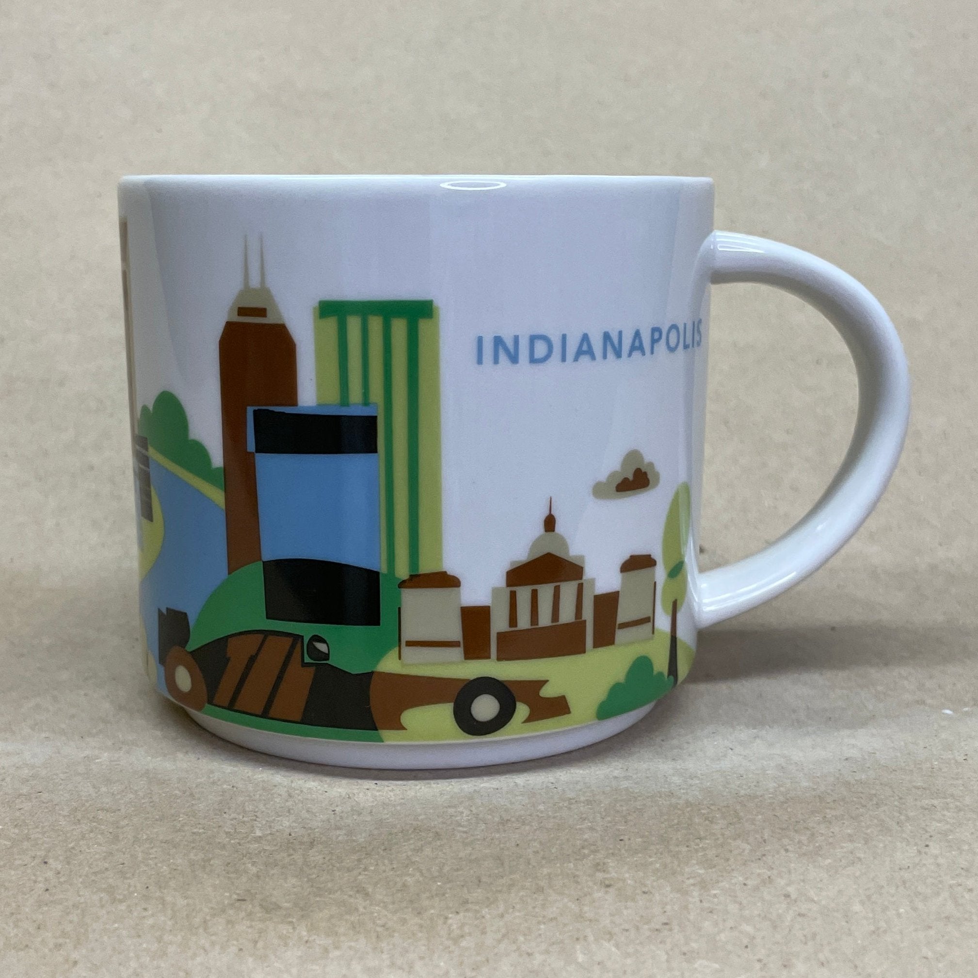 Starbucks You Are Here Series Indianapolis Mug-2015