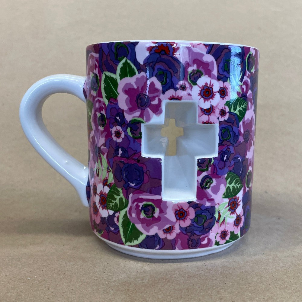 Papel Blessed and Grateful Cross Mug