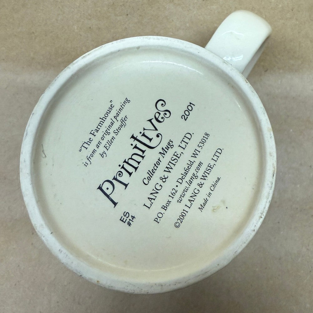 Lang & Wise Primitives The Farmhouse Mug-2001