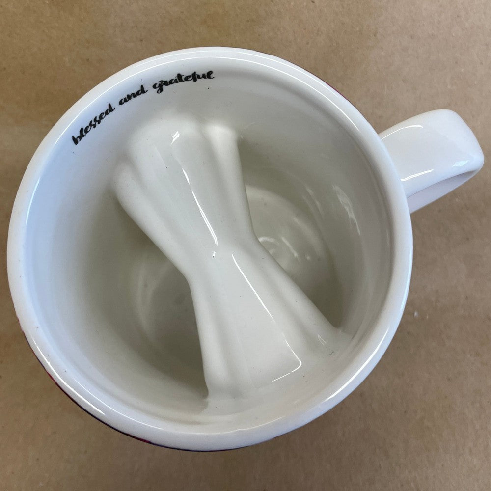 Papel Blessed and Grateful Cross Mug