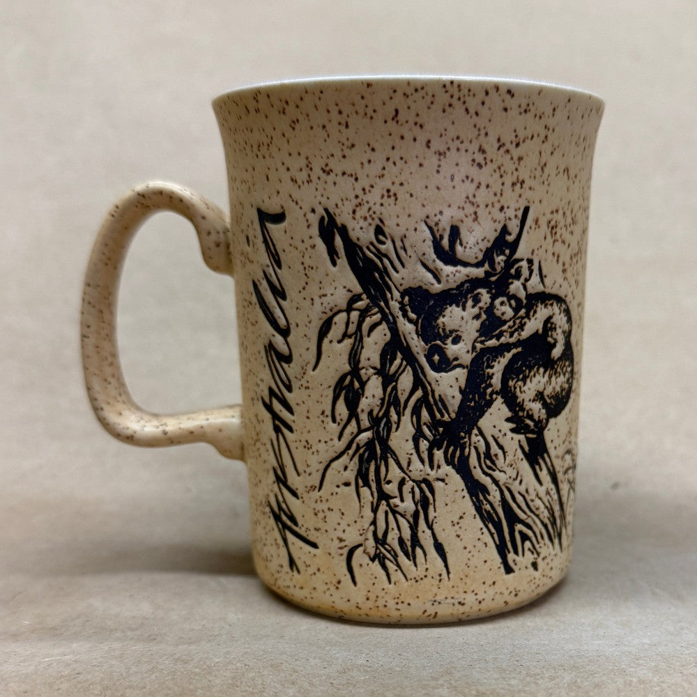 Sandalwood Etched Koala Bear Australia Mug