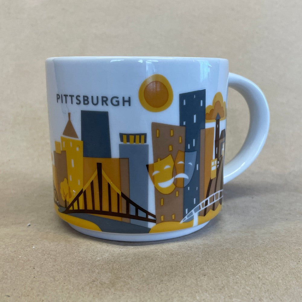 Starbucks You Are Here Series Pittsburgh Mug-2014