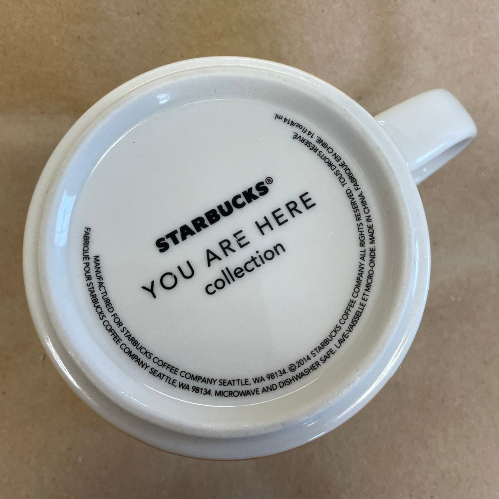 Starbucks You Are Here Series Pittsburgh Mug-2014