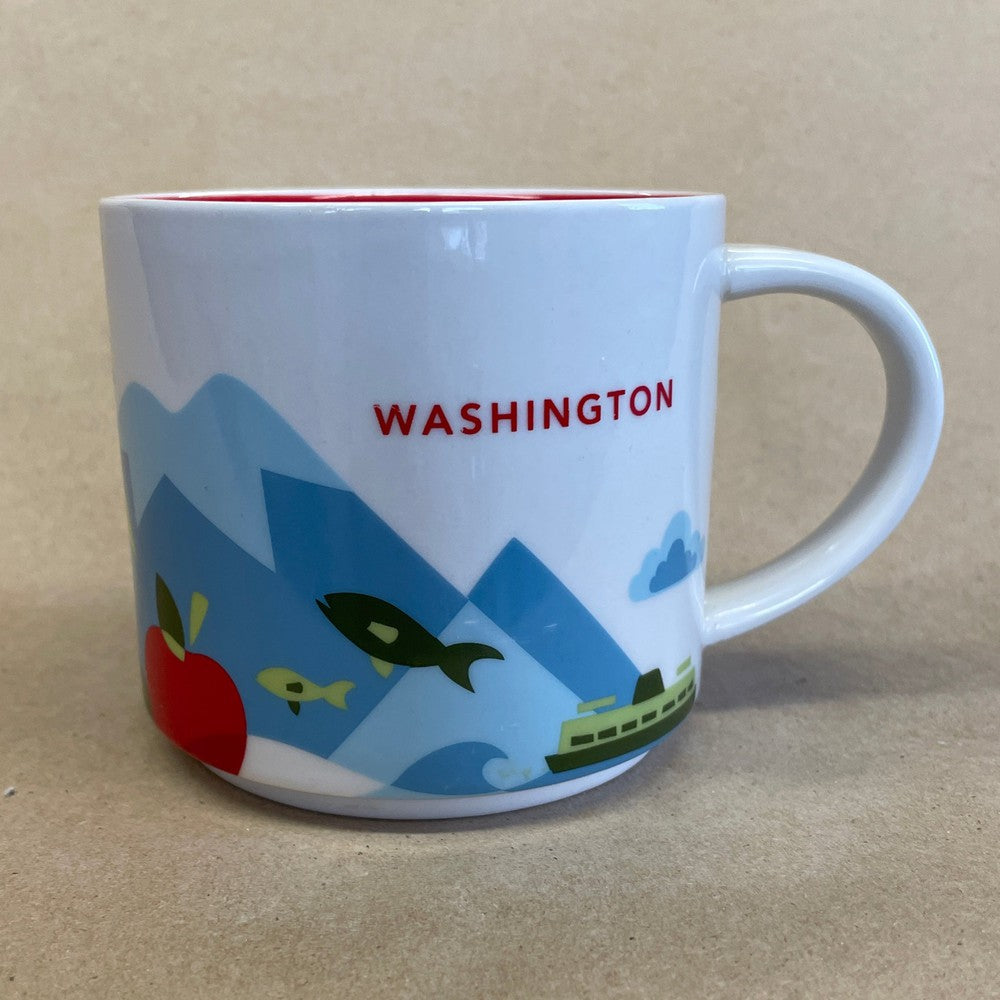 Starbucks You Are Here Series Mug Washington-2017
