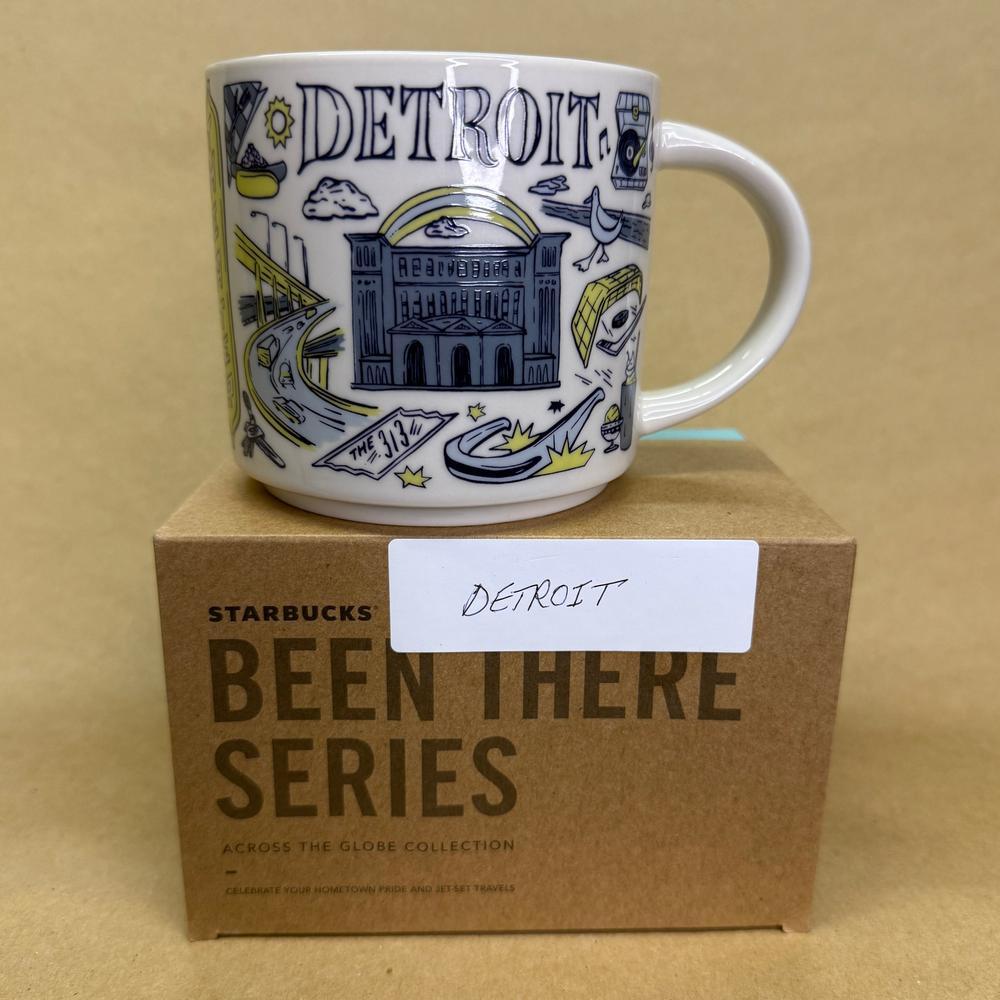 Starbucks Been There Series Detroit Mug NIB-2018