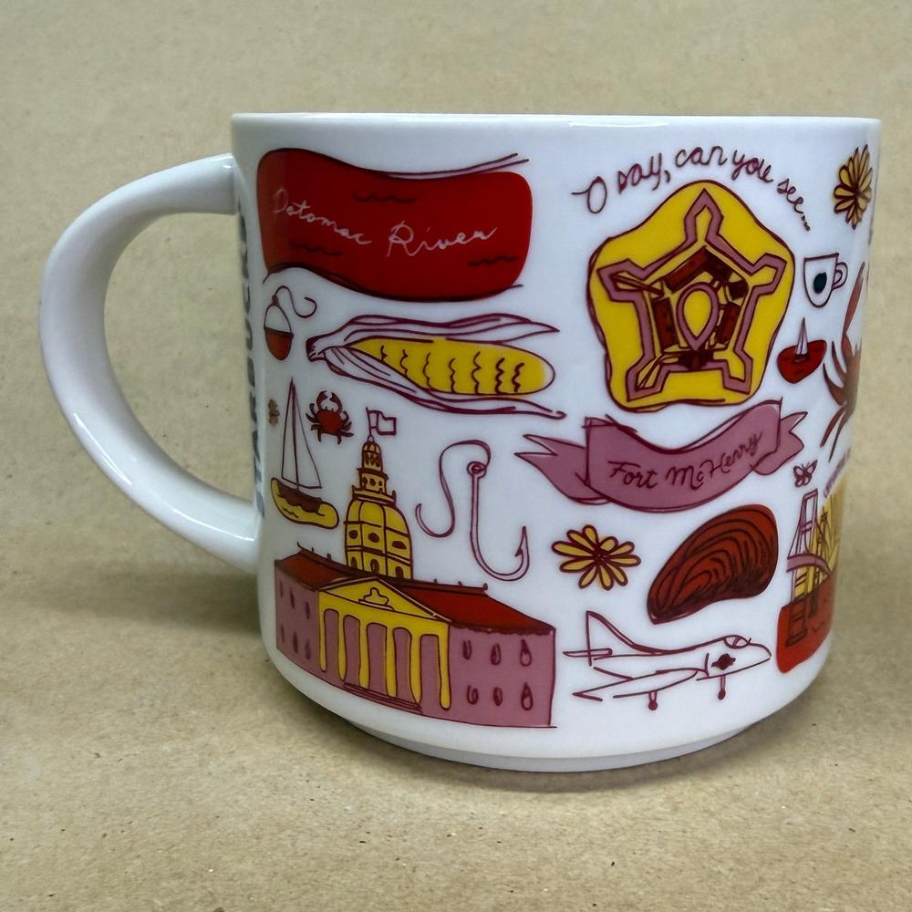 Starbucks Been There Series Maryland Mug NIB-2021