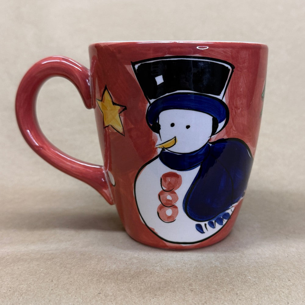 Gibson Snowman and Star Mug