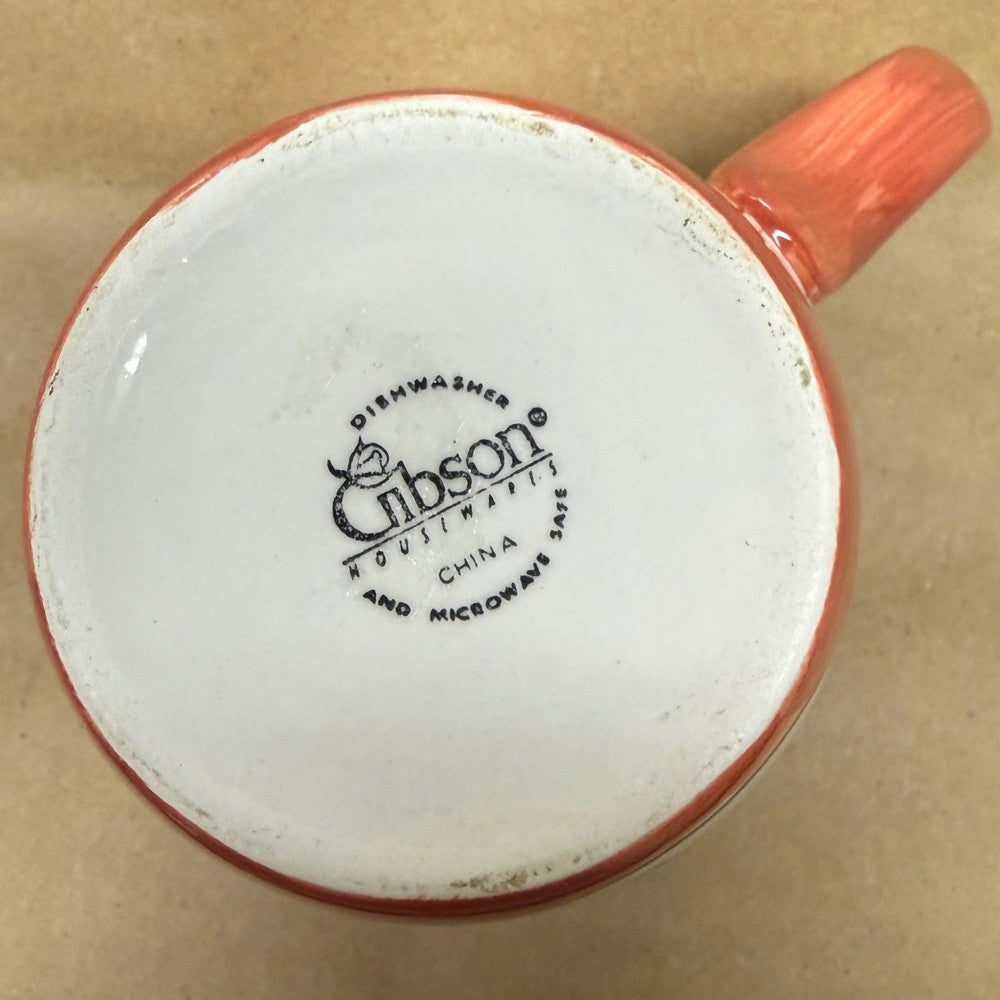 Gibson Snowman and Star Mug