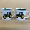 Gibson John Deere Nothing Runs Like a Deere Tractor Mugs-Pair