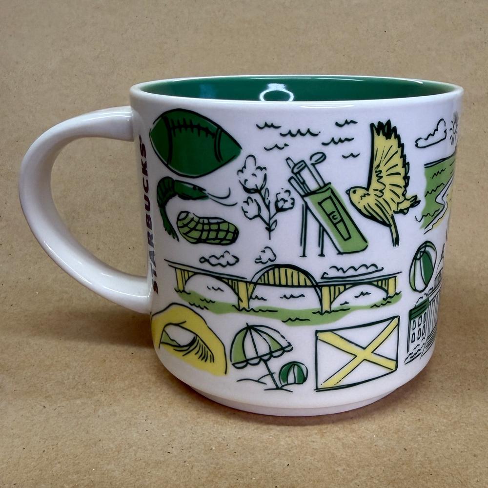 Starbucks Been There Series Alabama Mug NIB-2018
