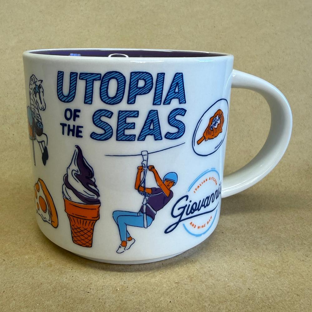Starbucks Been There Series Utopia of the Seas Mug-2023