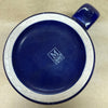 M Ware Gander Mountain "Heavy" Blue Speckled Mug