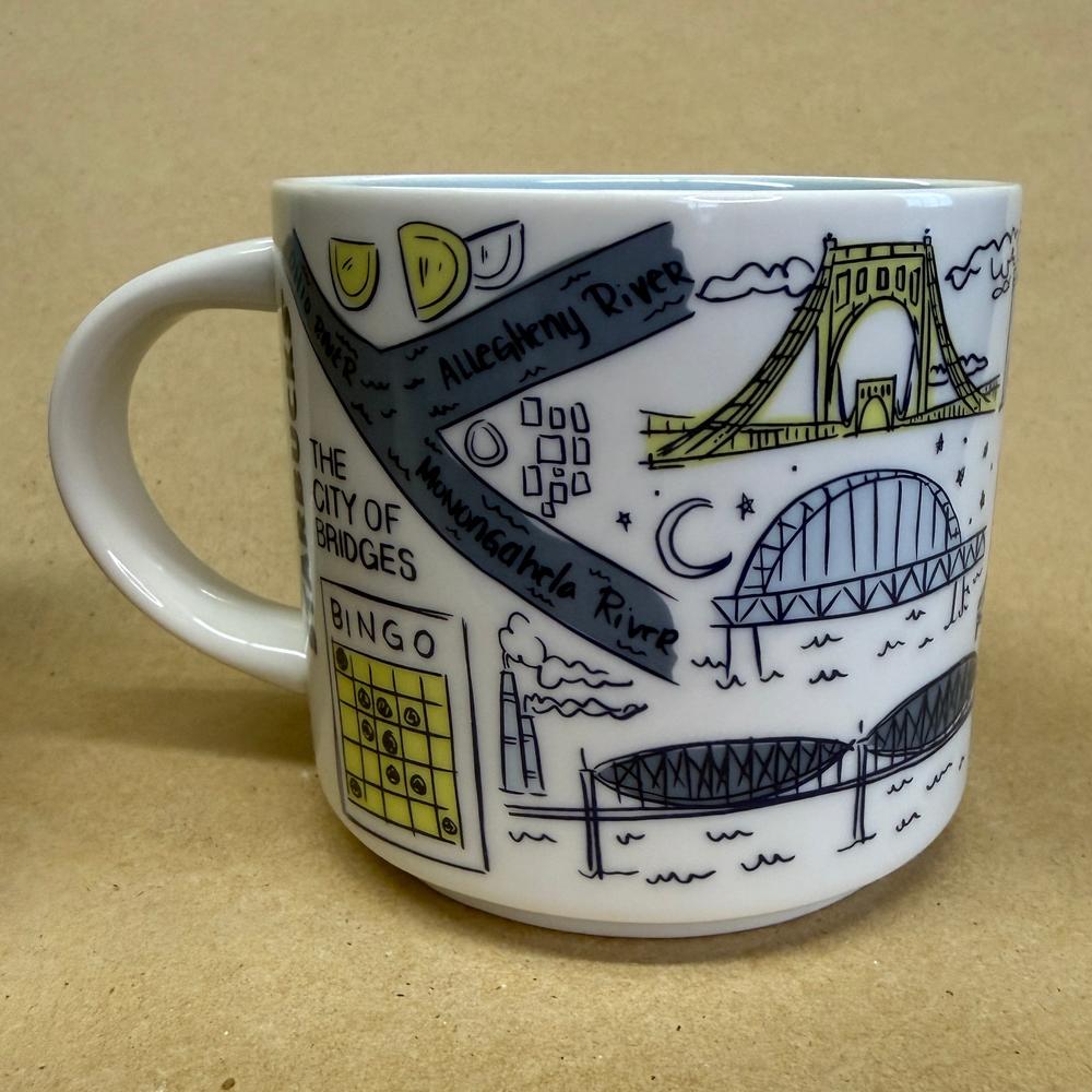 Starbucks Been There Series Pittsburgh Mug NIB-2021