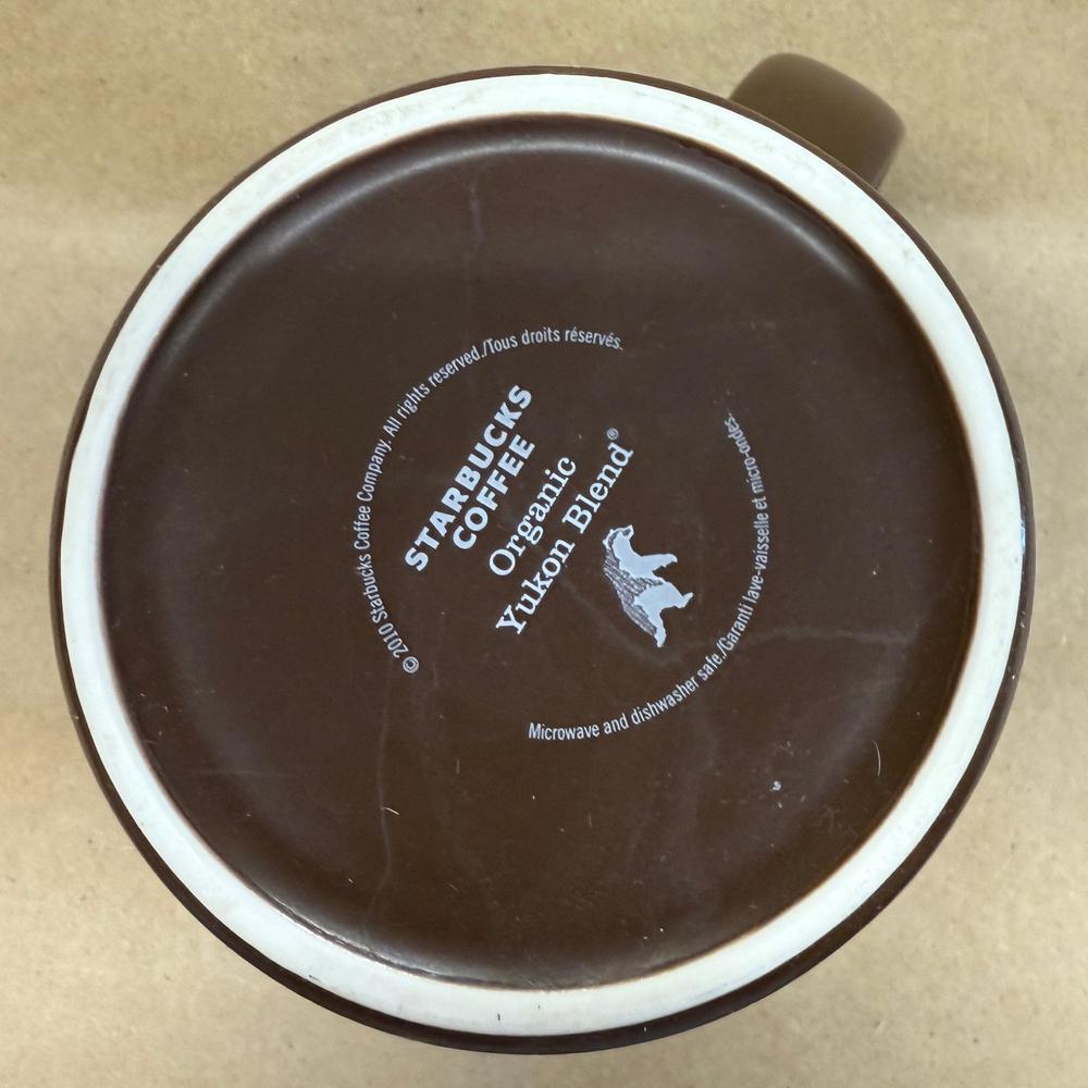 Starbucks Organic Yukon Blend Bear Mug-2010