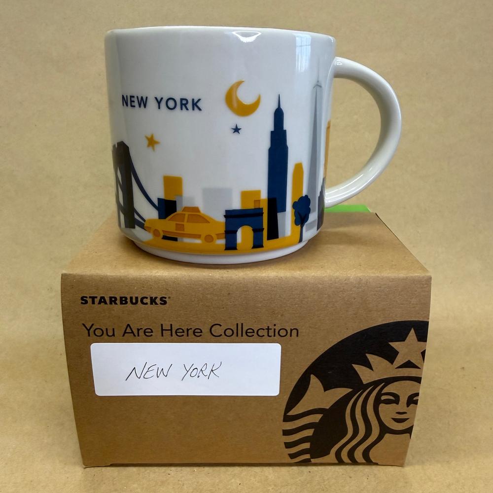 Starbucks You Are Here Series New York Mug NIB-2017